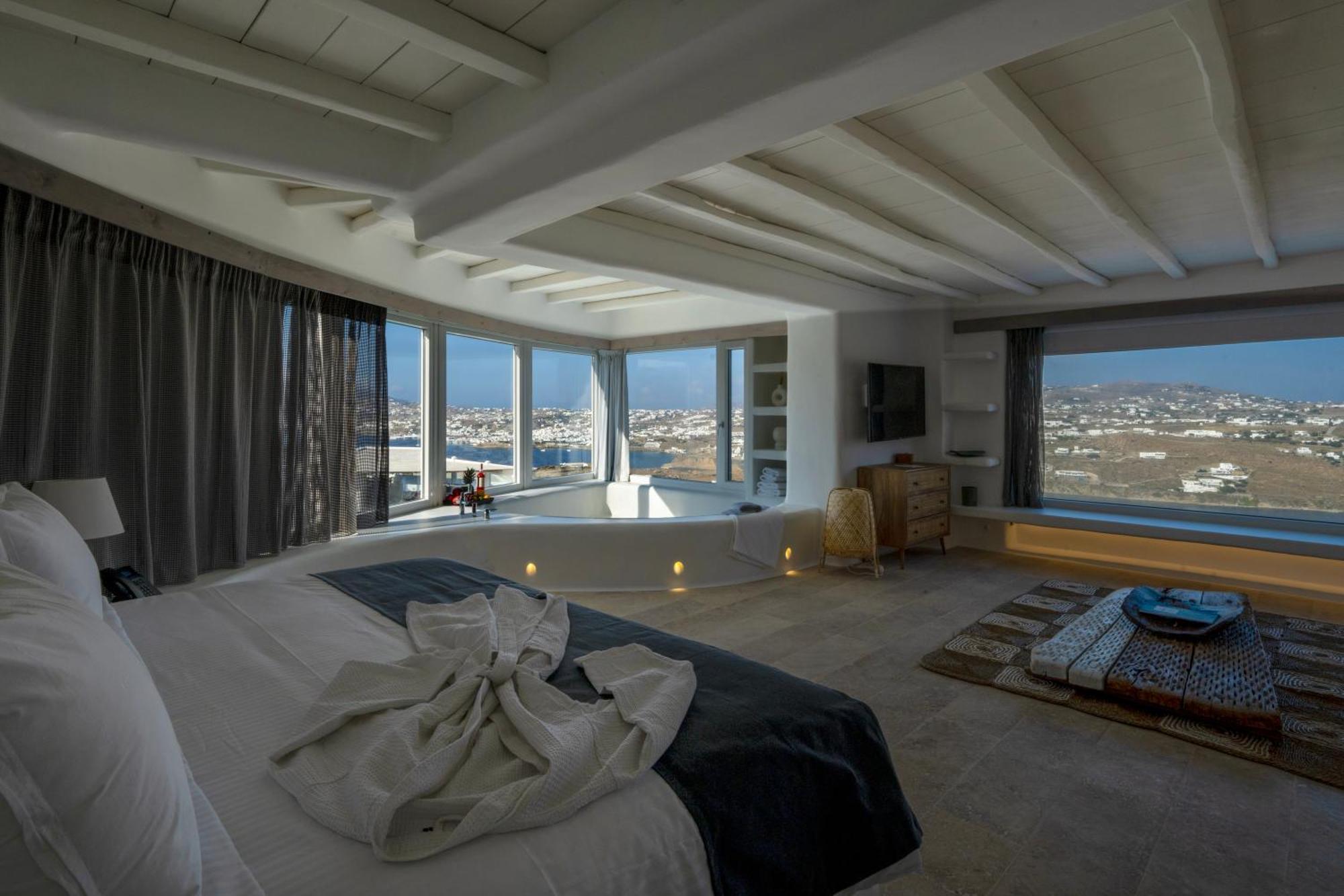 Отель White Stone Mykonos Agios Ioannis Diakoftis Экстерьер фото