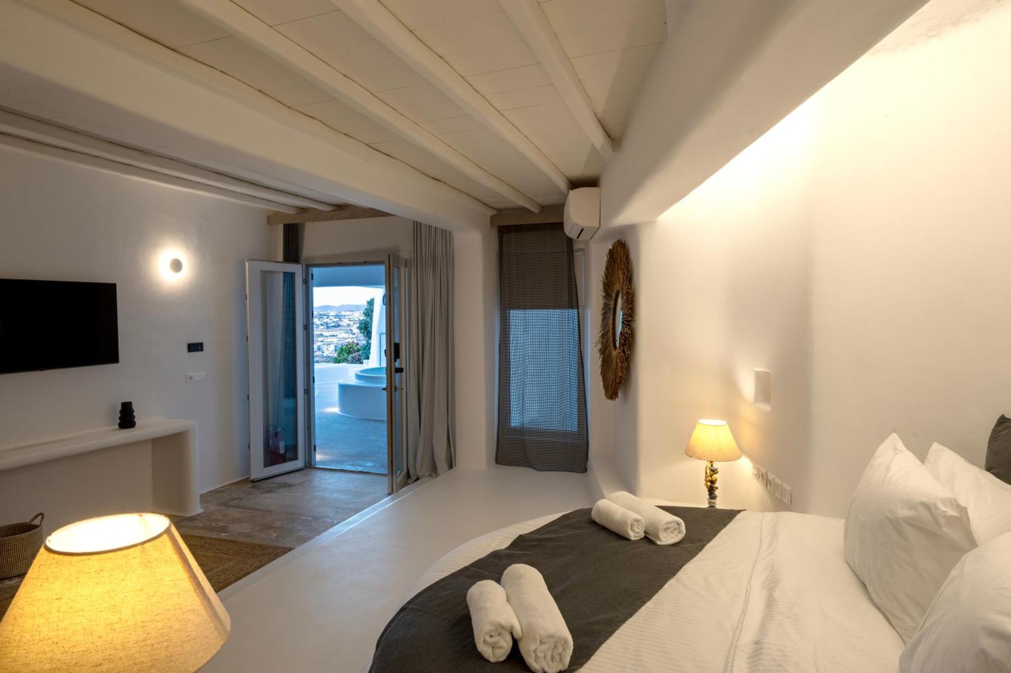 Отель White Stone Mykonos Agios Ioannis Diakoftis Экстерьер фото