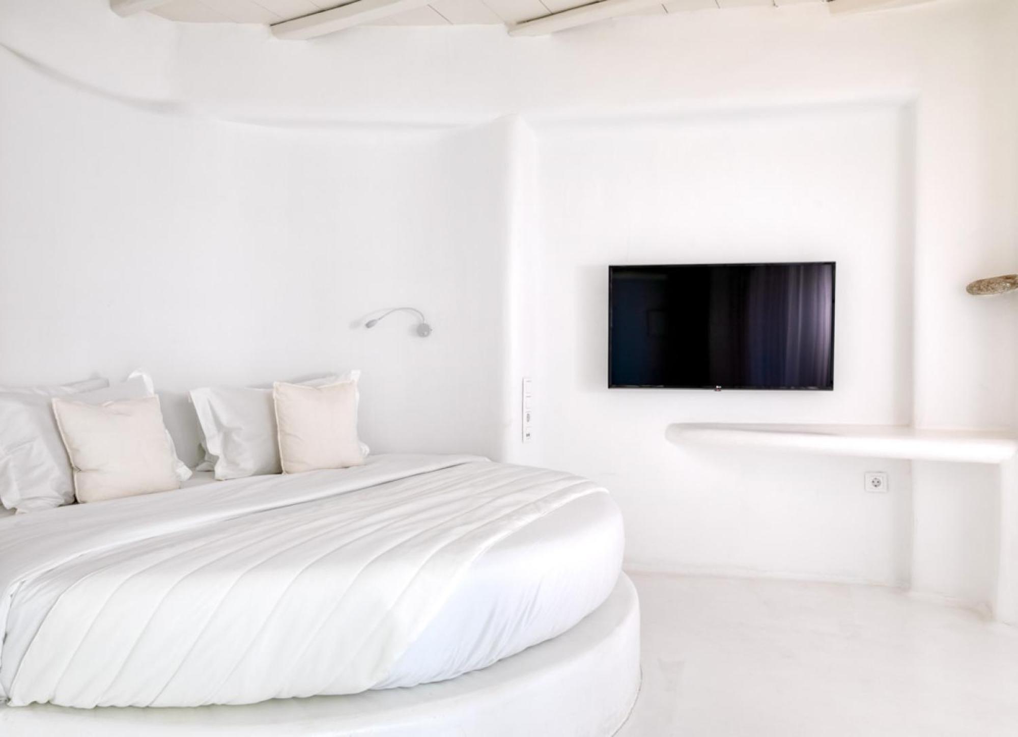 Отель White Stone Mykonos Agios Ioannis Diakoftis Экстерьер фото