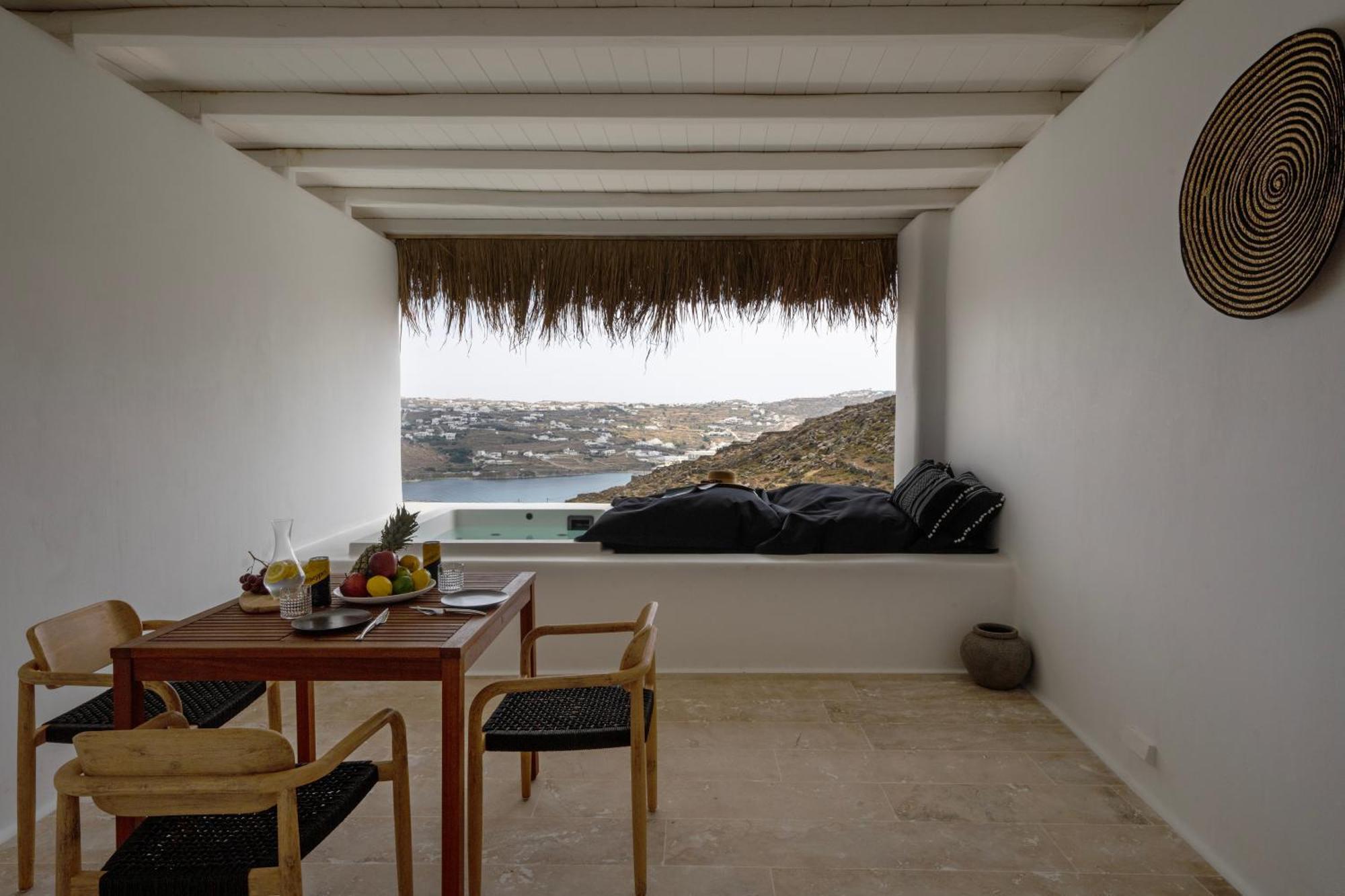 Отель White Stone Mykonos Agios Ioannis Diakoftis Экстерьер фото