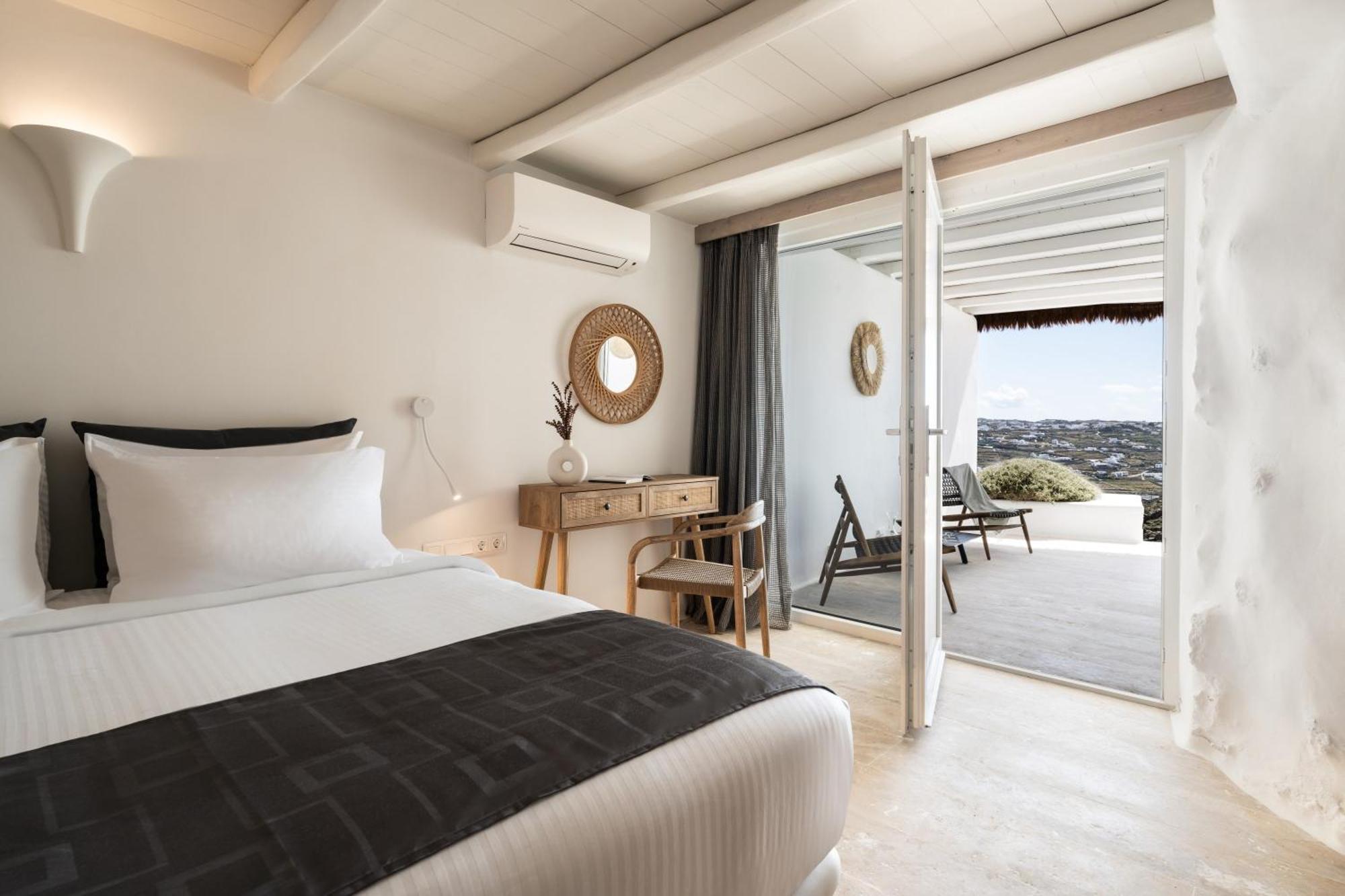 Отель White Stone Mykonos Agios Ioannis Diakoftis Экстерьер фото