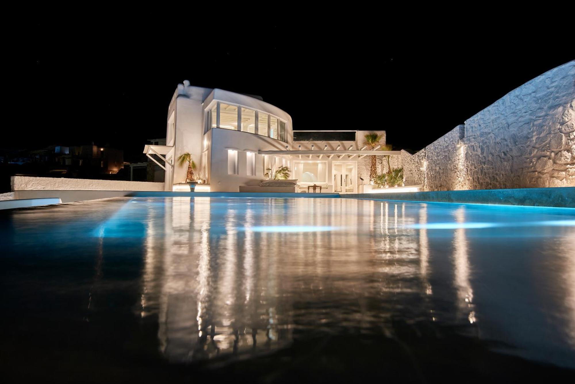 Отель White Stone Mykonos Agios Ioannis Diakoftis Экстерьер фото