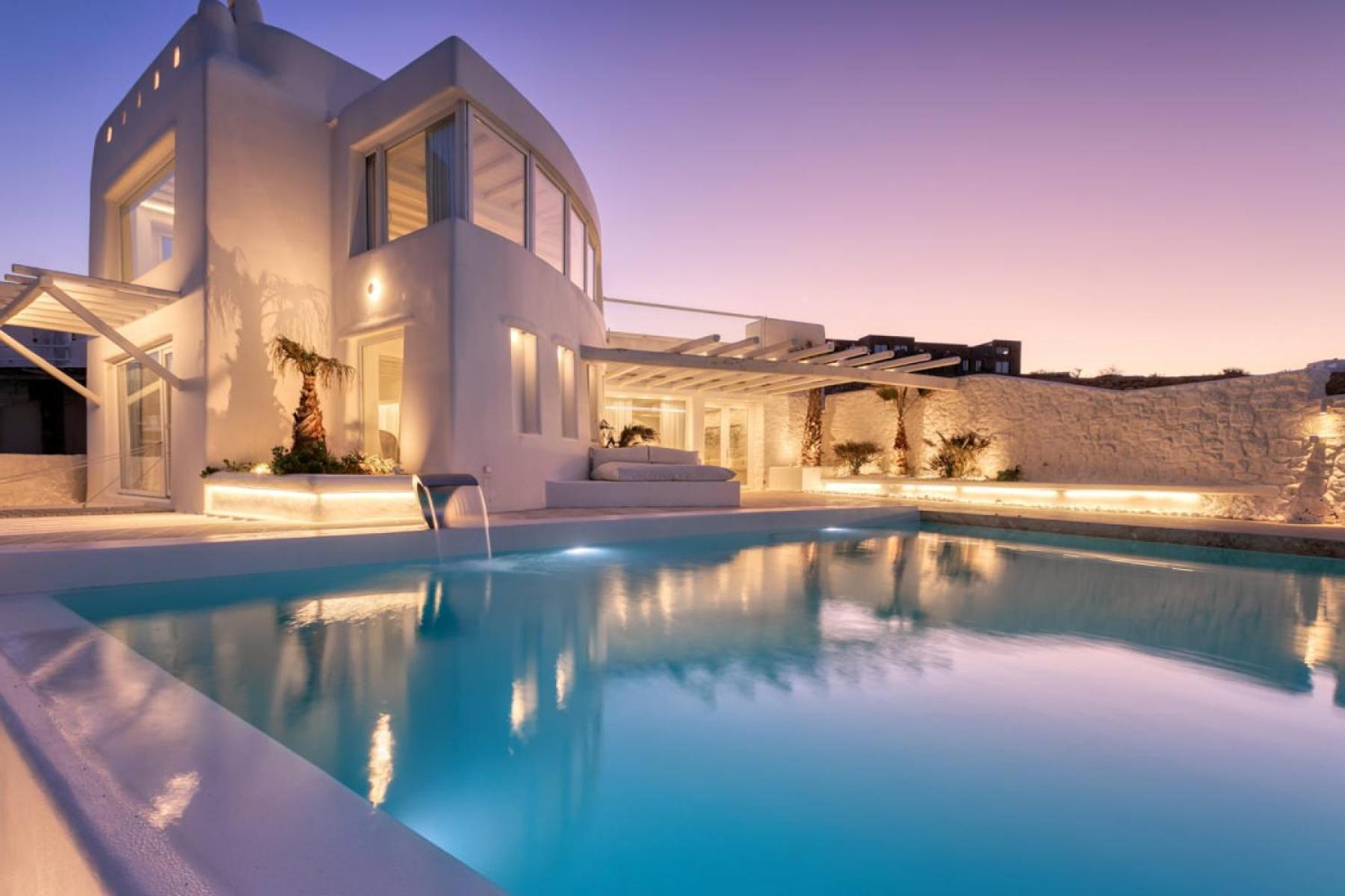 Отель White Stone Mykonos Agios Ioannis Diakoftis Экстерьер фото